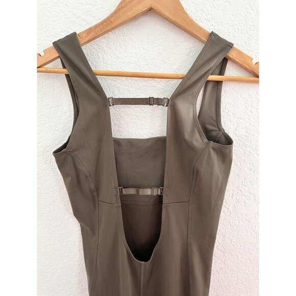 Fabletics Tyra One Piece 7/8 Workout Jumpsuit S? Frontier (Pewter) Compression - Picture 3 of 10